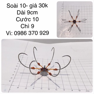 Lục soài 10- Lưỡi câu lục giá rẻ