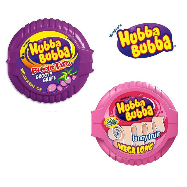 Combo 2 kẹo Hubba Bubba Đức Hồng + Cola