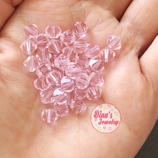 Hạt Pha Lê Swarovski 5328 - Size 6mm - Màu 508 Rosaline
