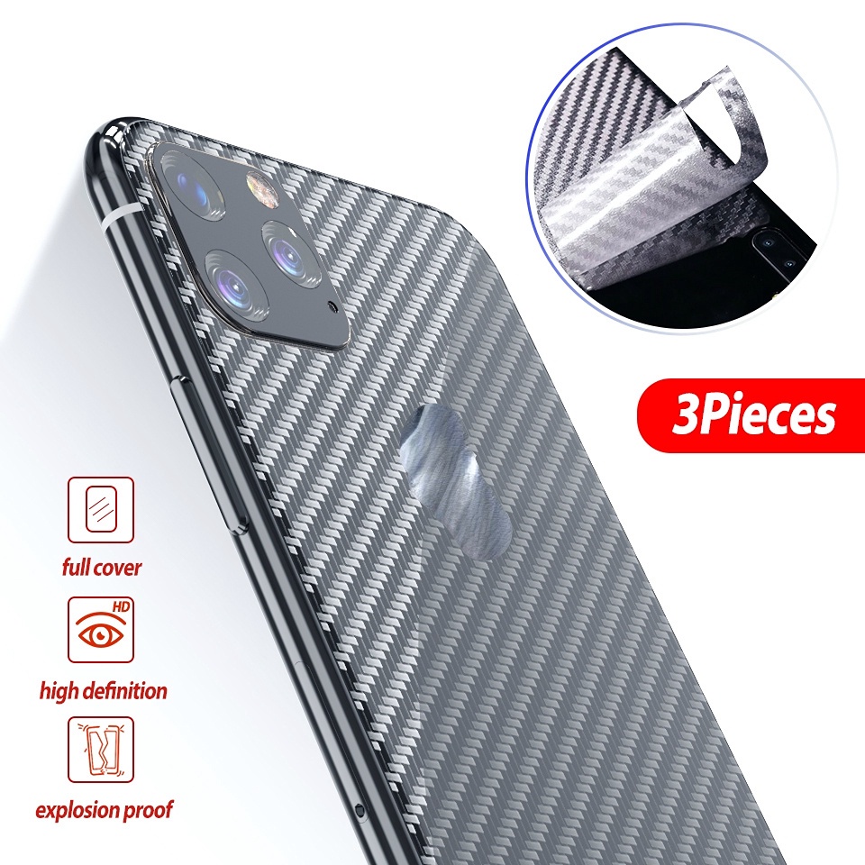 Set 1 / 3 Miếng Dán Lưng Điện Thoại Dành Cho for   12 11 Pro Max