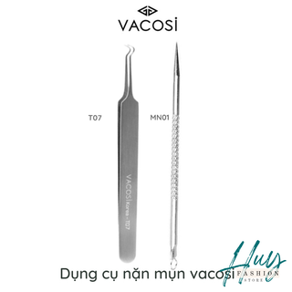 Đồ nặn mụn hai đầu tiện lợi Vacosi/Nhíp nặn mụn Vacosi