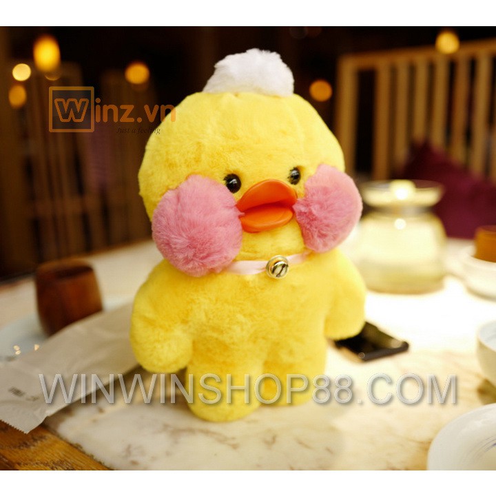 🐤 Gấu bông vịt má hồng Lalafanfan (30 cm) TNB204 🐤 Màu vàng 🐤 Muasamhot1208