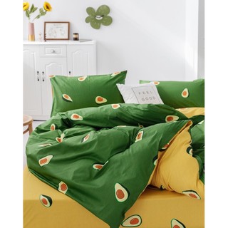 Trọn bộ 5 món vỏ chăn ga chun gối đầu chất cotton poly được chọn mẫu