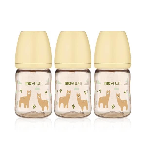 BÌNH SỮA MOYUUM LẠC ĐÀ 2022 CHÍNH HÃNG ĐỦ SIZE 170ML - 270ML, TÙY CHỌN SIZE NÚM