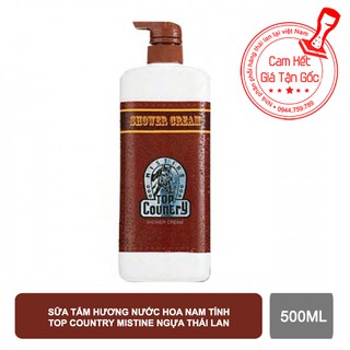 Sữa tắm hương nước hoa nam tính top country mistine ngựa 500ml - thái lan