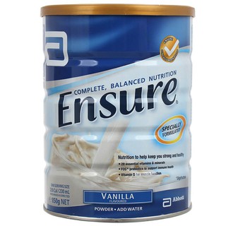 Sữa Ensure Úc 850g – Sữa bột cho người lớn tuổi