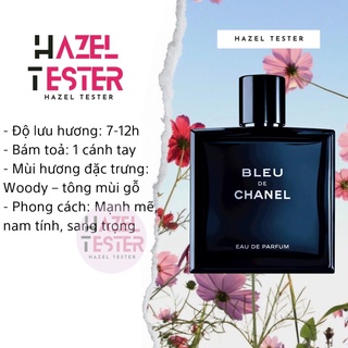 ✨ Nước hoa dùng thử chính hãng B'leu de 𝐂.𝐇.𝐀𝐍𝐄𝐋 Parfum