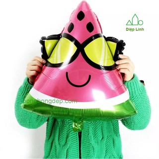 Bóng kiếng hình dưa hấu đeo kính