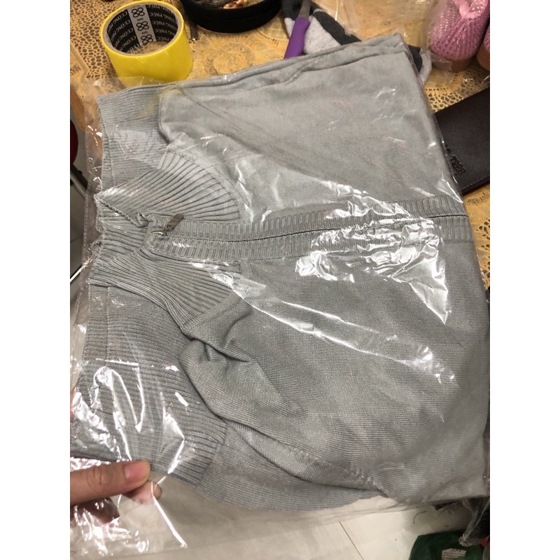 Áo khoác thun len trung niên hàng QC dây kéo | BigBuy360 - bigbuy360.vn