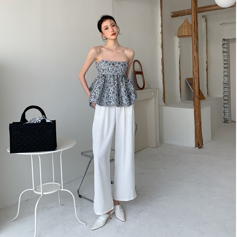 Áo sơ mi nữ hai dây Emilyshop