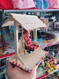 Xích đu bằng que kem