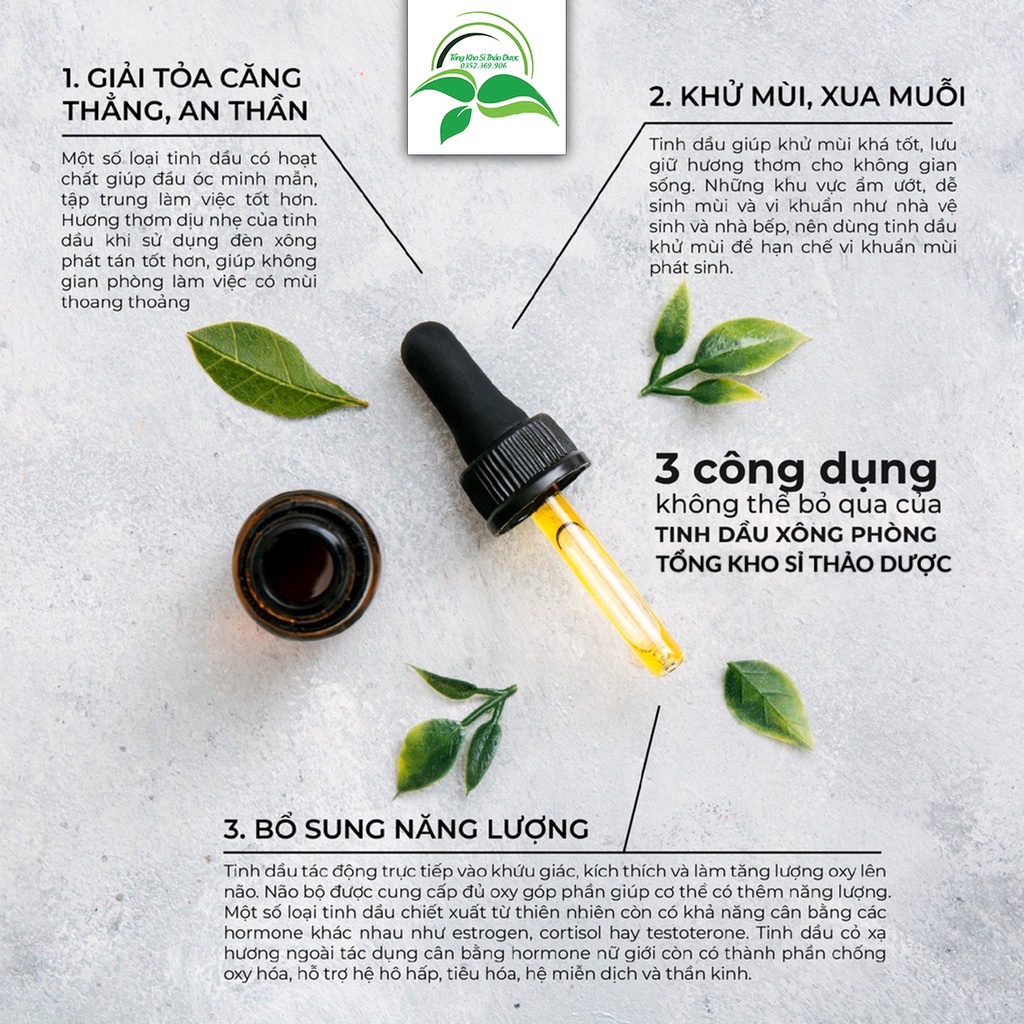 Tinh dầu Gỗ Hồng 20ml, cao cấp nhập khẩu, hương thơm tự nhiên, cân bằng cảm xúc, an thần, ngủ ngon.