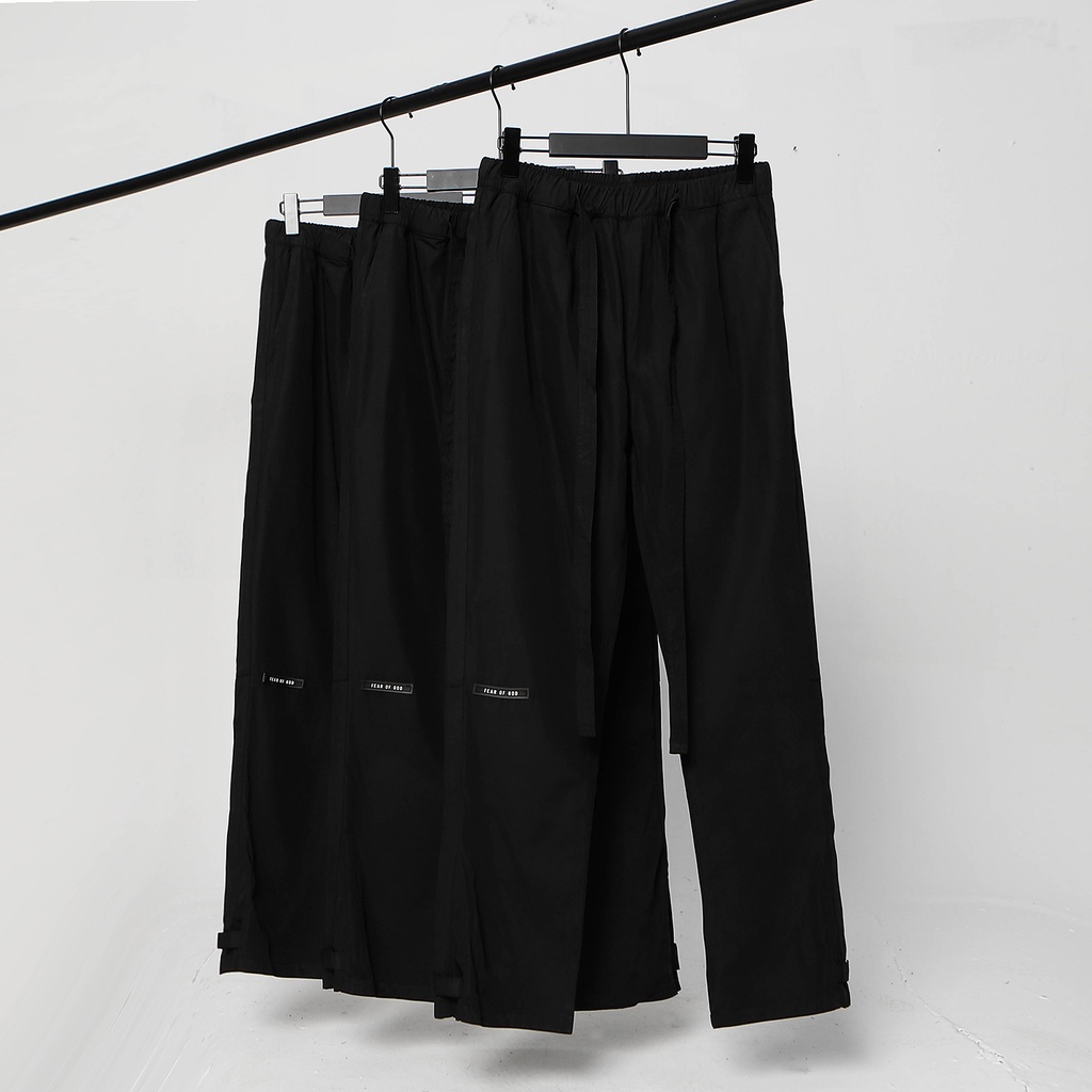 Quần FOG FEAR OF GOD mùa 6 có khóa dán phong cách đường phố