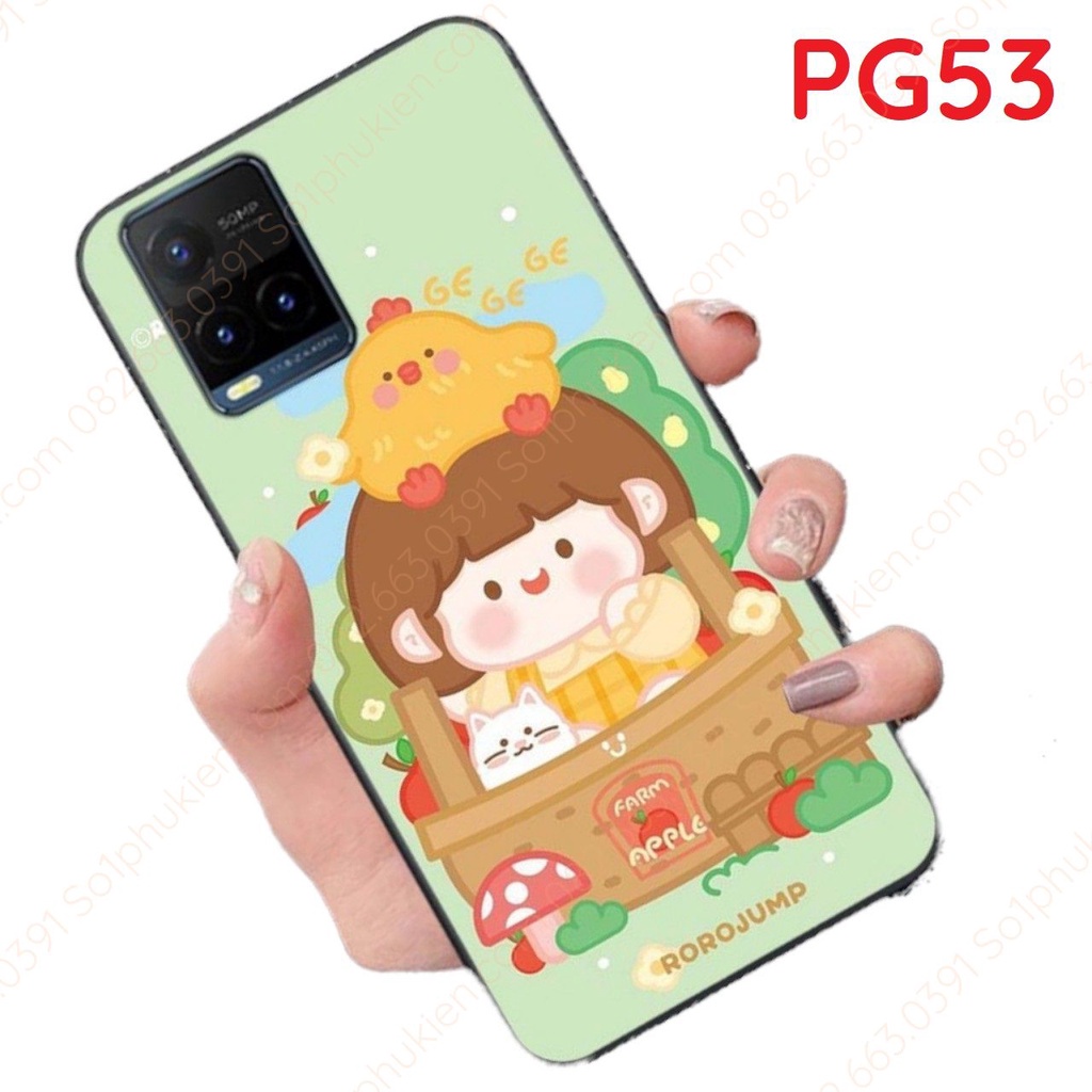 Ốp lưng Vivo Y21 Y21s Y33s dẻo in hình RORO JUMP chibi dễ thương siêu đẹp