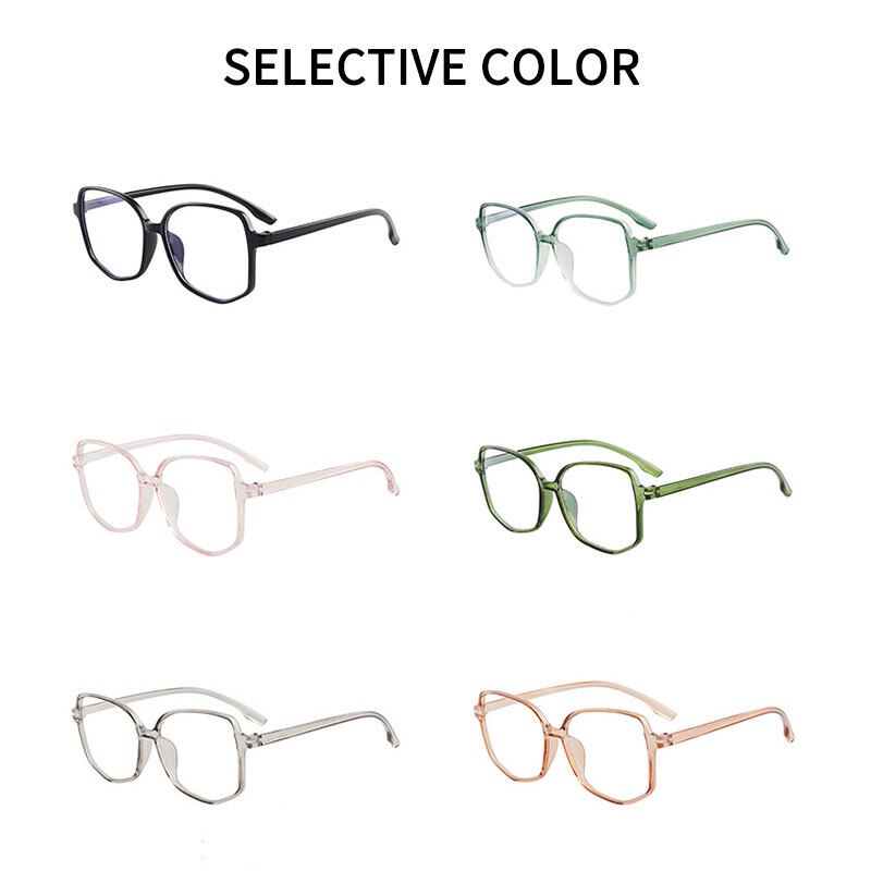 Kính Chống Ánh Sáng Xanh Hình Đa Giác Thời Trang Cho Nam Và Nữ