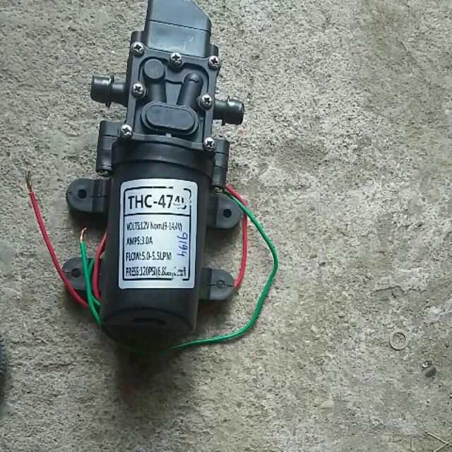 Bơm mini 12v có rơle tự ngắt