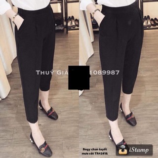 Quần baggy cạp chun - TR