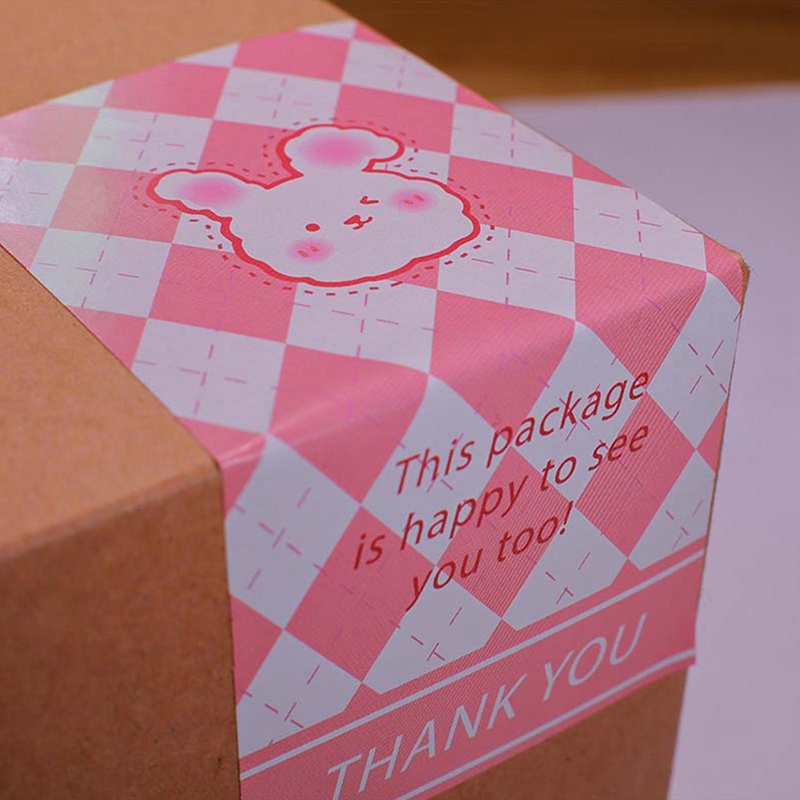 Tmdbyx Set 50/25 Tờ Nhãn Dán Trang Trí In Chữ Thank You