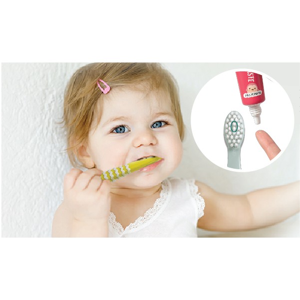 Kem đánh răng trẻ em không chứa flouride K-mom 6-36 tháng (30g)