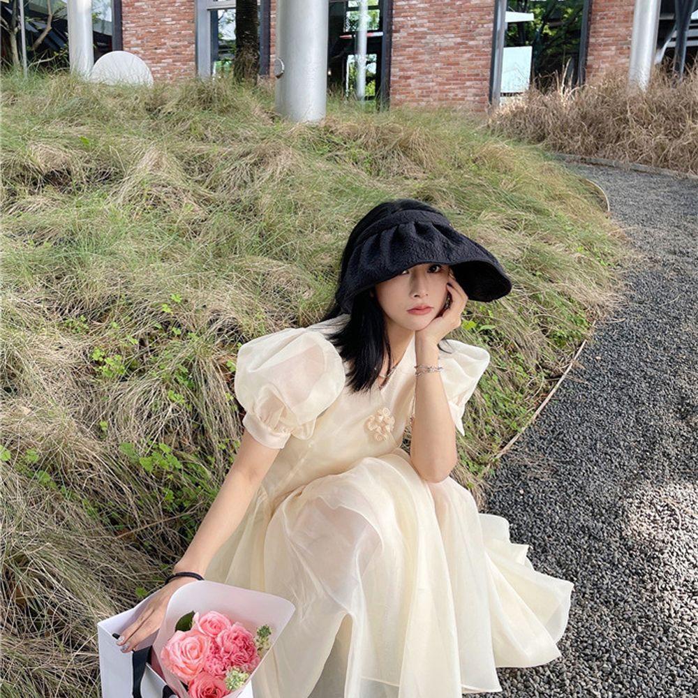 Nón Rộng Vành Che Nắng Màu Sắc Ngọt Ngào Thời Trang Đi Biển Cho Nữ 26E