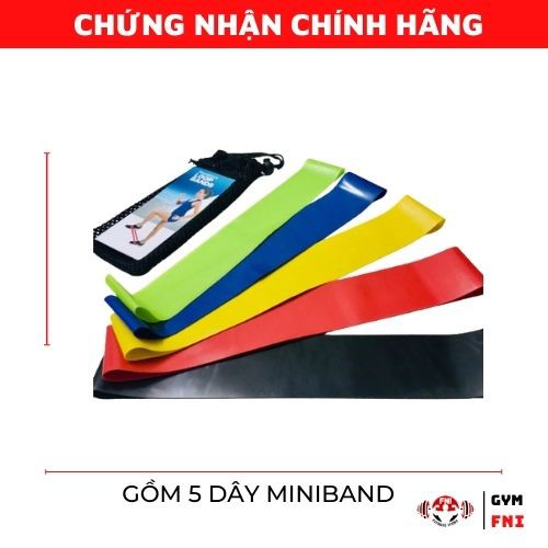 Dây Tập Mông, Dây Kháng Lực MINIBAND Tập Mông Căng Tròn Cho Chị Em