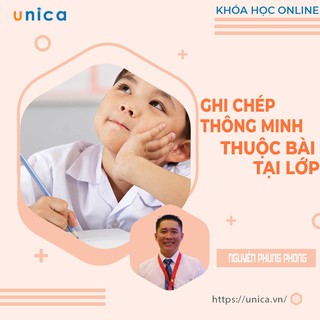 Toàn quốc- [E-voucher] FULL khóa học NUÔI DẠY CON- Ghi chép thông minh- thuộc bài tại lớp- GV Nguyễn Phùng Phong