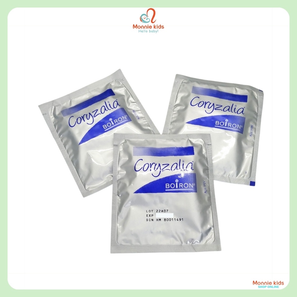 Nước muối uống vi lượng đồng căn Boiron Coryzalia 30ml, muối uống cho bé Canada - Monnie Kids
