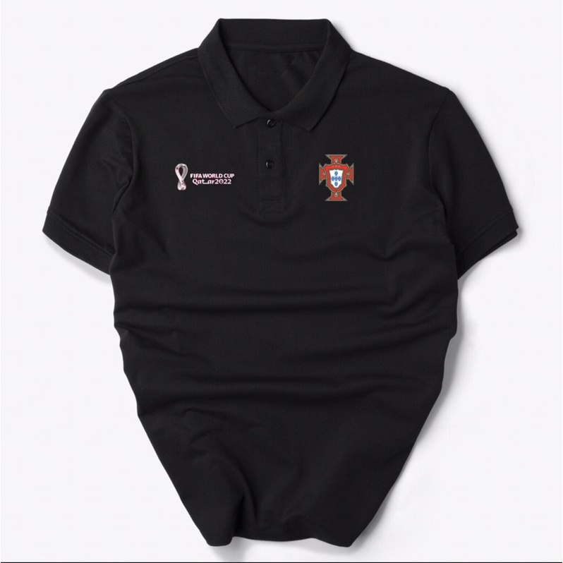 Áo Polo đội tuyển bóng đá Bồ Đào Nha - W01