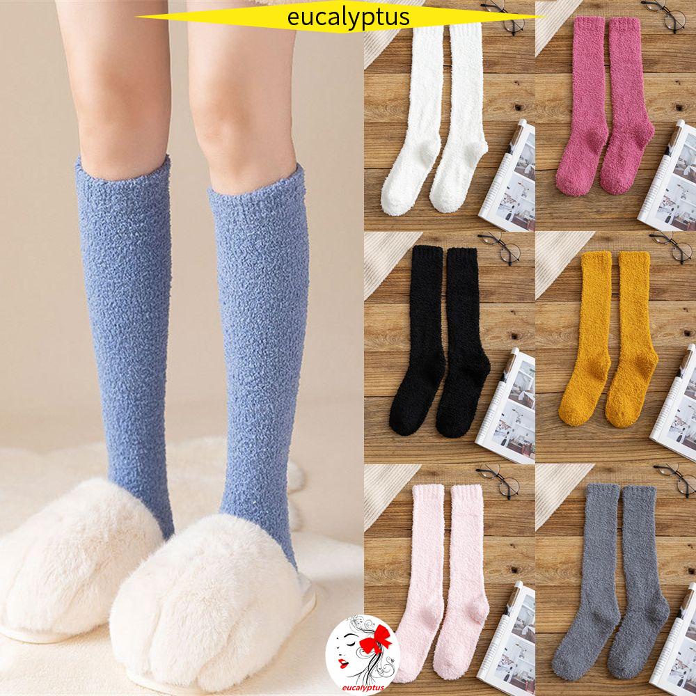 Vớ Nhung San Hô Dày Mềm Mại Thoáng Khí Giữ Ấm Mùa Đông Nhiều Màu Sắc Thời Trang Cho Nam Và Nữ