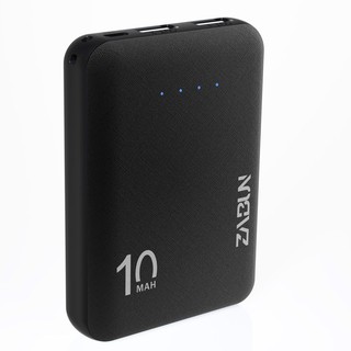 Sạc dự phòng Zabun B01 - 10000mAh - Đen -  Hàng chính hãng 1 đổi 1 trong 12 tháng