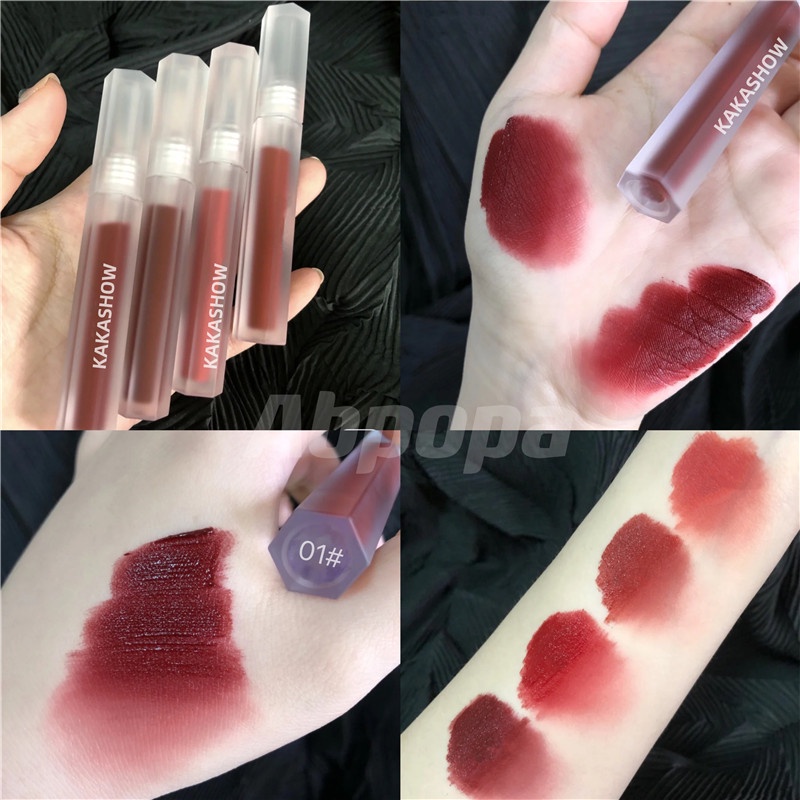 Abpopa Kakashow® Son lì mềm mịn lâu trôi không thấm nước cho nữ