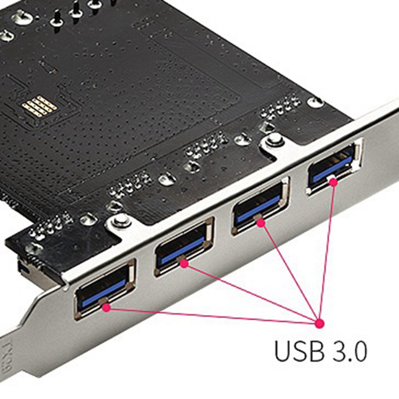 Card Mở Rộng Pci-E Sang Usb 3.0 4 Cổng Thẻ | BigBuy360 - bigbuy360.vn