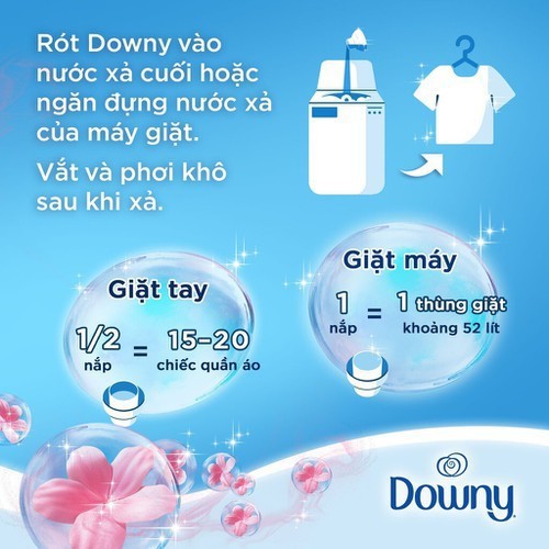 Nước xả vải Downy Baby Túi 3.5L