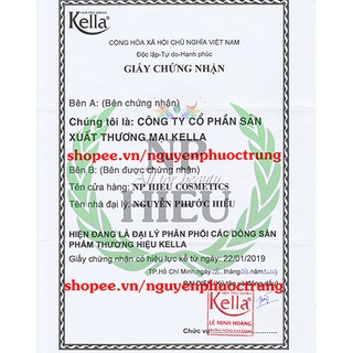 Thuốc duỗi tóc Kella