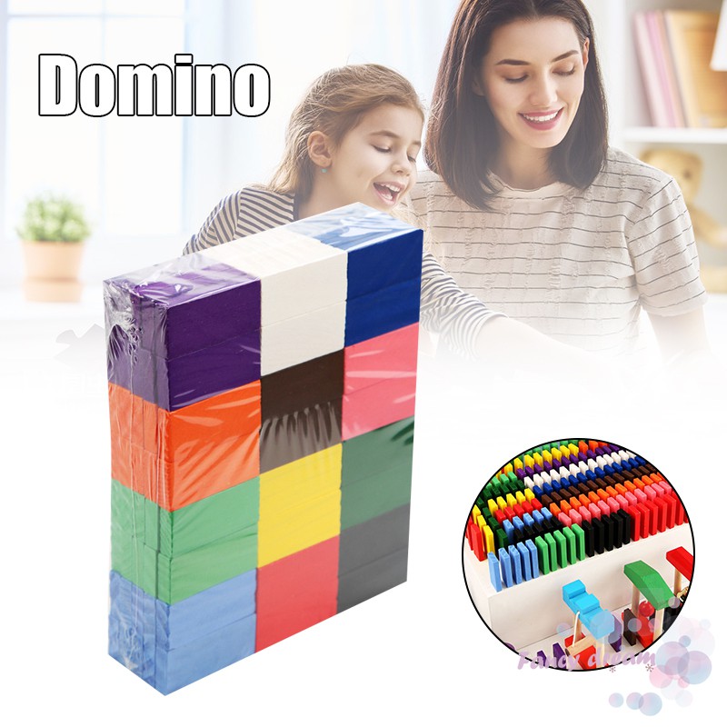 Bộ 120 Miếng Gỗ Domino Cho Trẻ Em