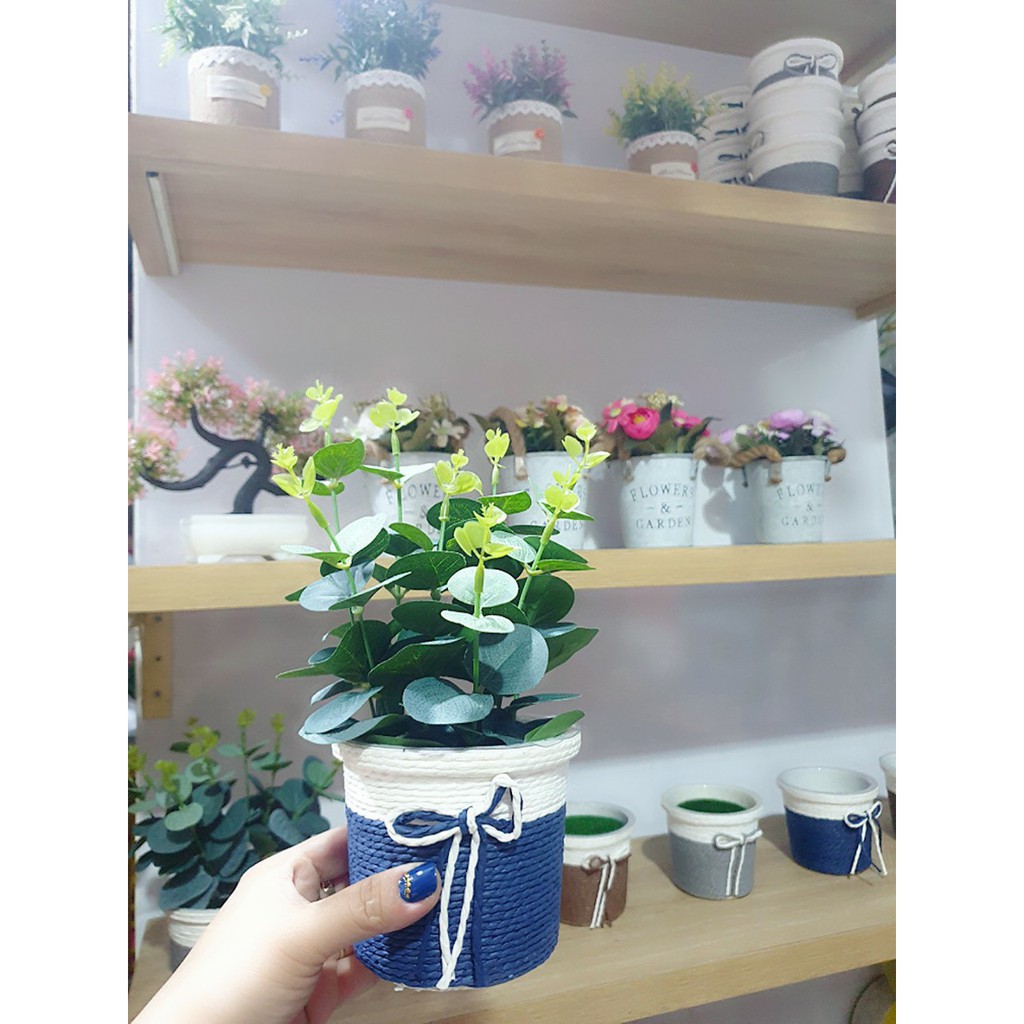 Giỏ cắm hoa có kèm mút sẵn dễ thương