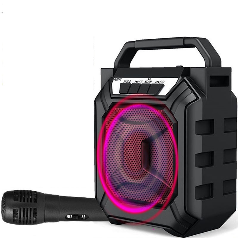 Loa mini xách tay Y3 nhỏ gọn âm thanh siêu hay, có mic Hỗ trợ cắm thẻ nhớ, USB