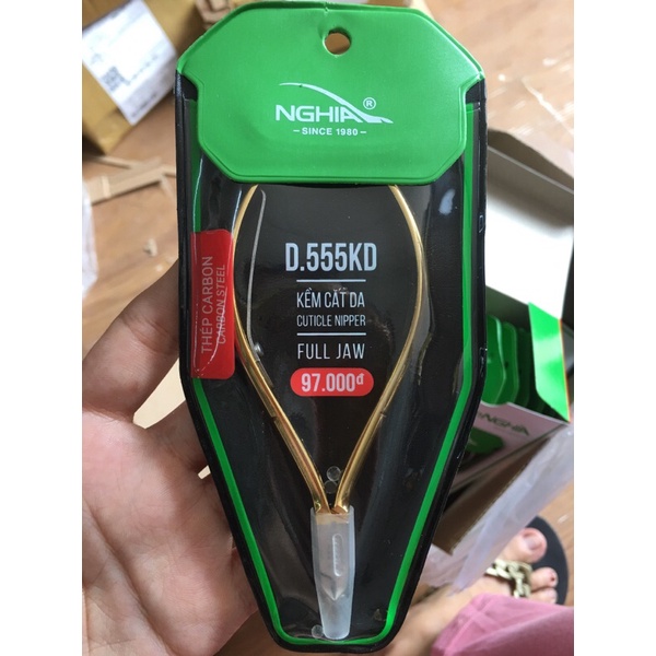 Kềm cắt da D-555 có kèm dũa sắt hàng chính hãng cty