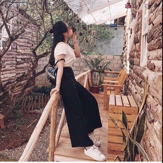 QUẦN CULOTTES VNXK KHOÁ SƯỜN