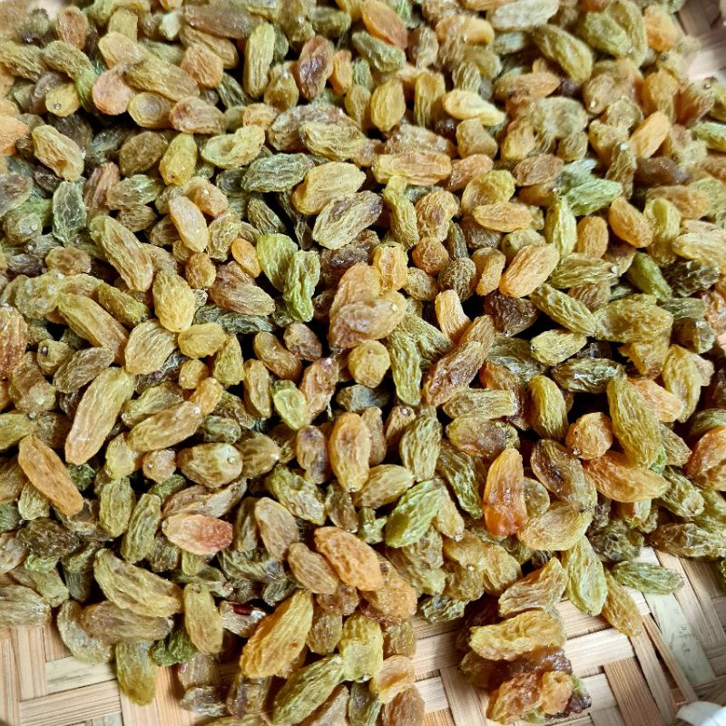 500g Nho Khô Xanh Loại Ngon 💥FREESHIP💥 ăn bao ghiền