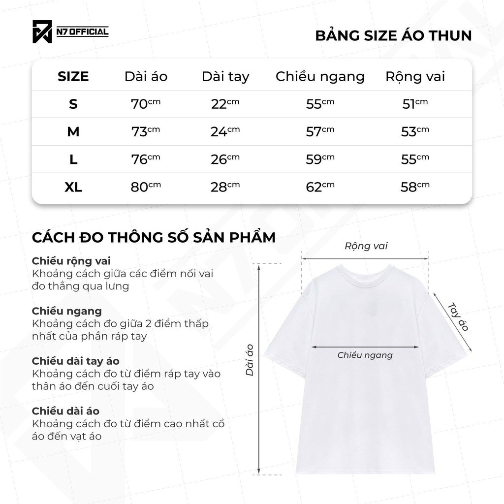Áo thun Summer Bear unisex N7 Basic Tee phông trơn nam nữ tay lỡ form rộng - bui68linh