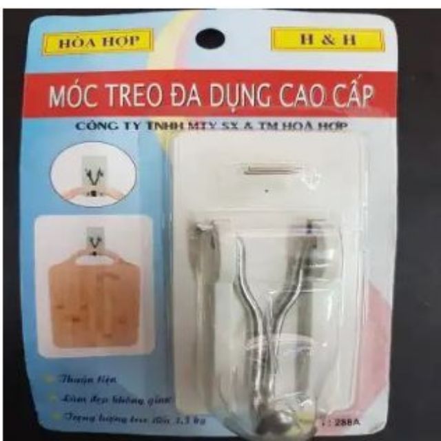 Móc treo dính tường đóng đinh cao cấp hoà hợp