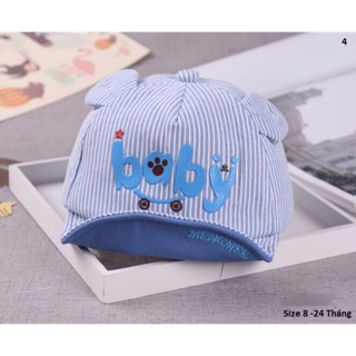 Mũ baby cho bé từ 6 ~24m