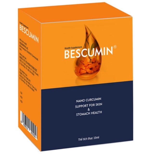 Bescumin - Hỗ trợ bảo vệ niêm mạc dạ dày, giúp giảm các triệu chứng viêm loét dạ dày, tá tràng và liền vết loét