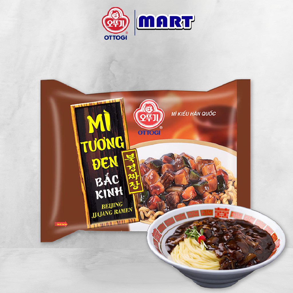 - Mì Trộn Tương Đen vị bò Ottogi 135g