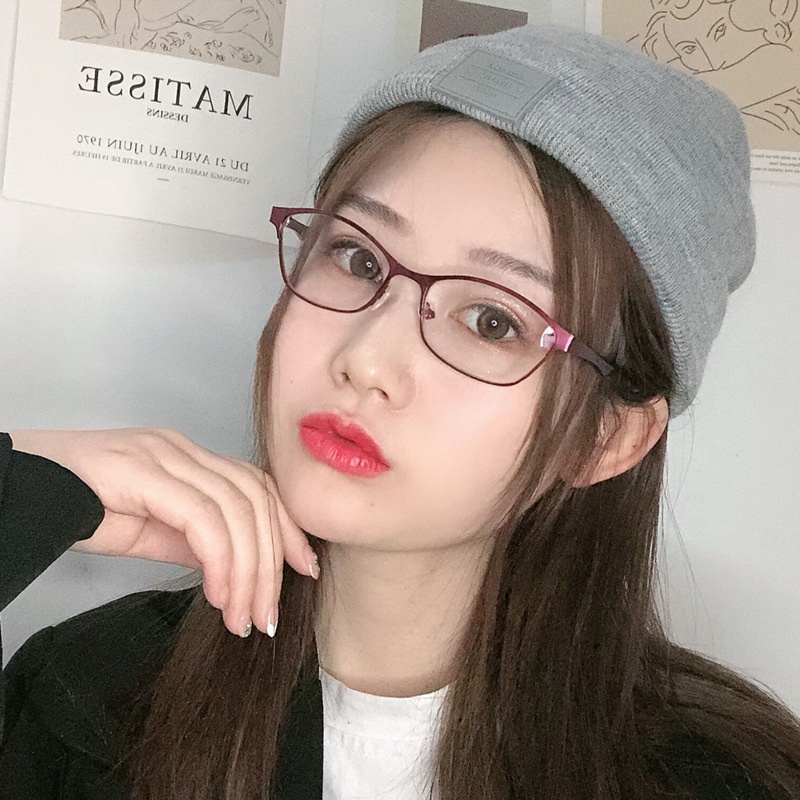 Kính Cận Gọng Kim Loại Chống Ánh Sáng Xanh Cho Nam/Nữ