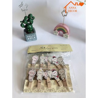 KẸP GỖ HÌNH CUTE