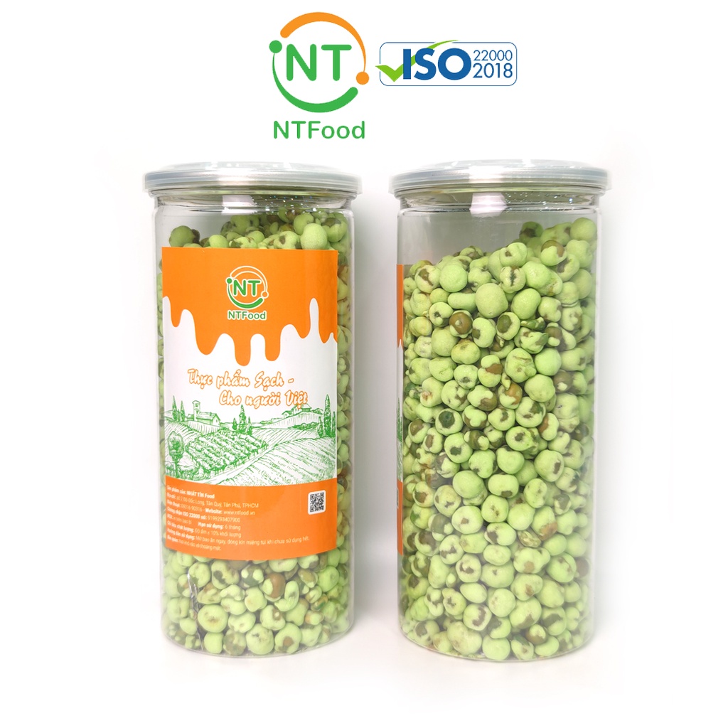 [Mã BMBAU50 giảm 7% đơn 99K] Đậu hòa lan Wasabi NTFood 450Gr - Nhất Tín Food