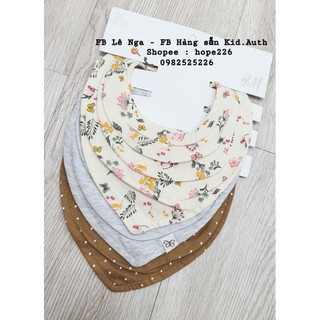 Set 3 yếm hoa săn sale H.M UK (1 size)