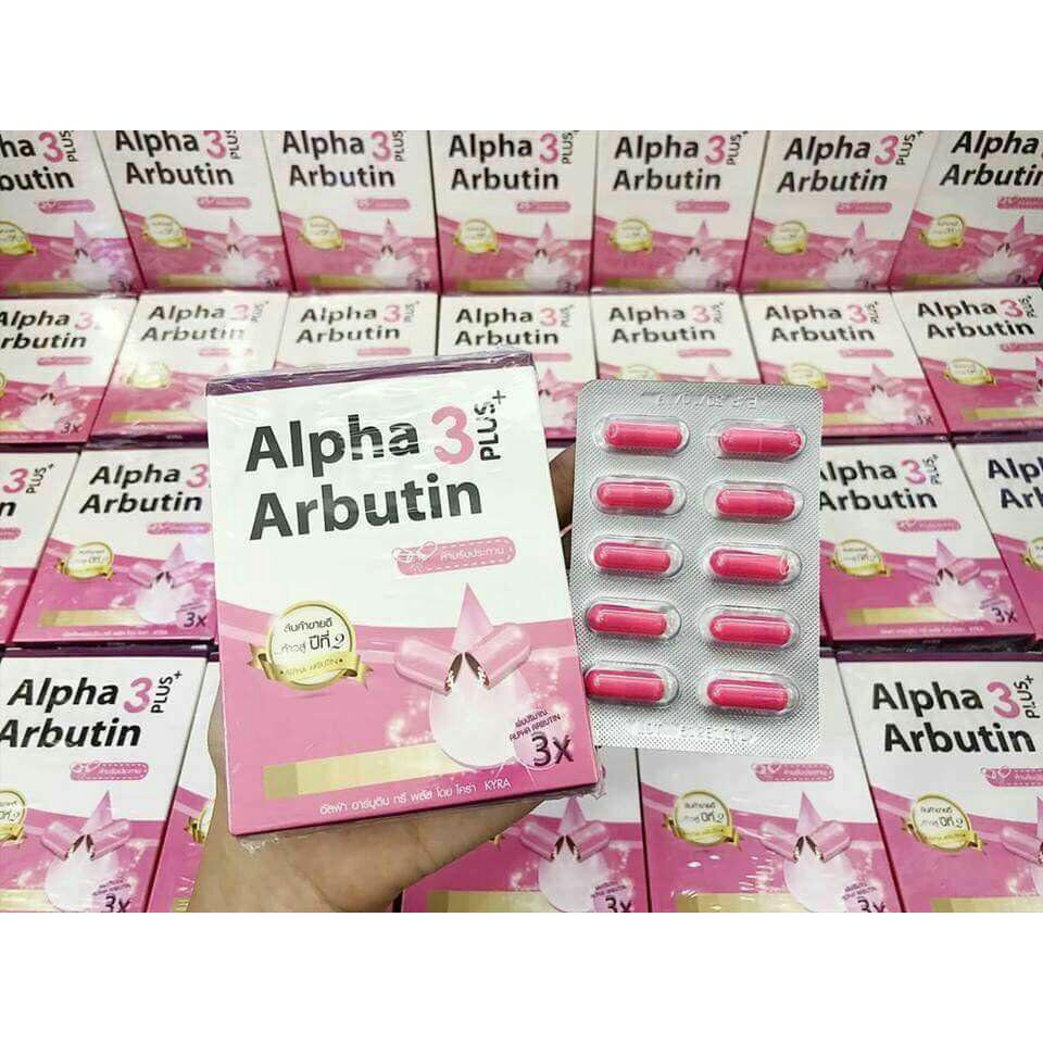 Viên kích trắng da body Alpha Arbutin 3 Plus | BigBuy360 - bigbuy360.vn